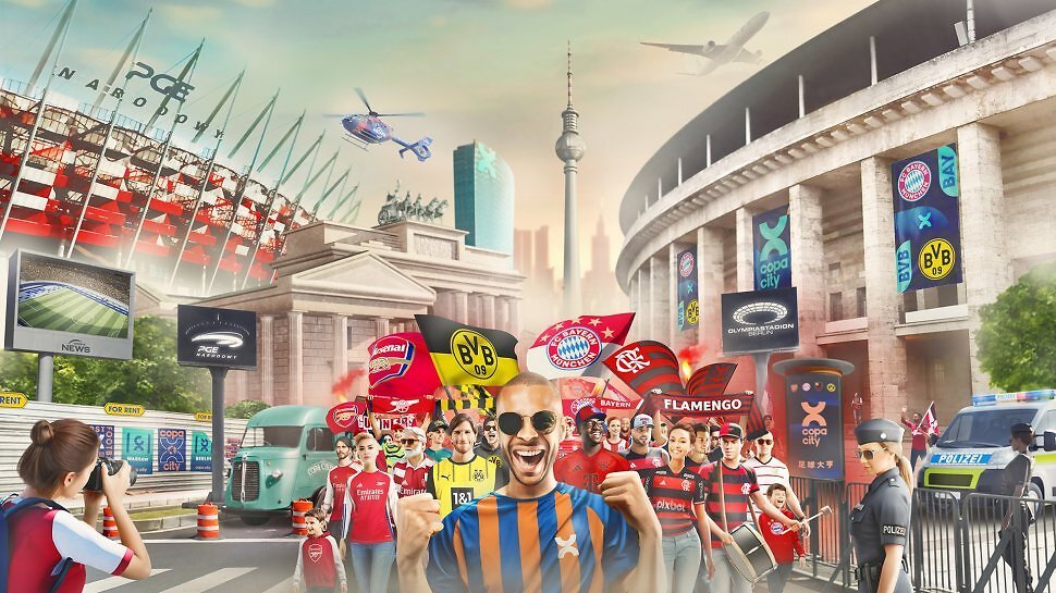 Copa City: Neue Fußballsimulation ohne Ball und Fuß