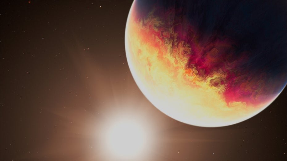 Gasplanet mit extremen Temperaturen entdeckt