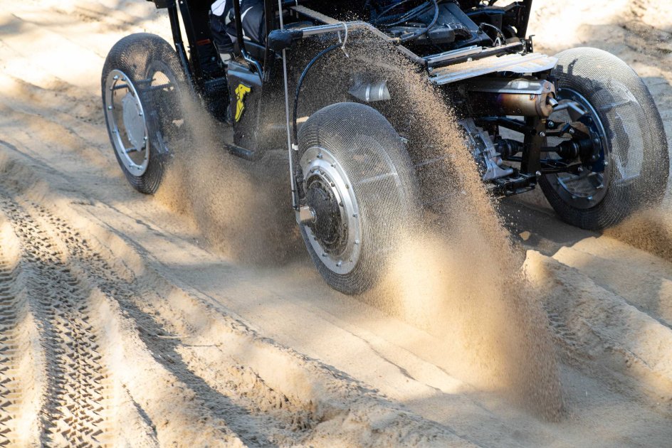 Goodyear Develops Tires for Lunar Vehicle Pegasus