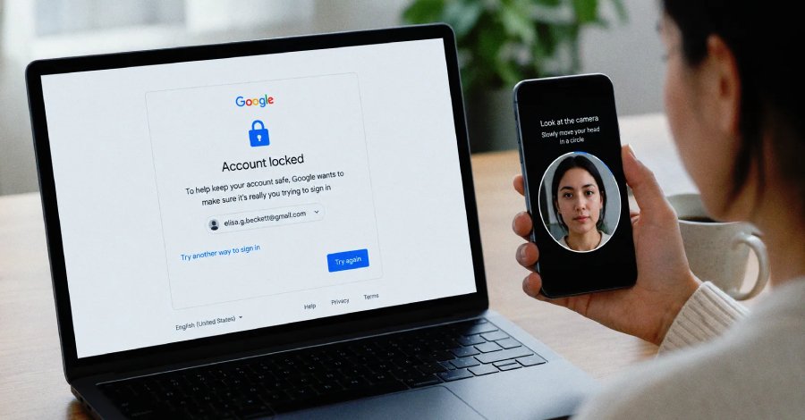 Google Introduces Selfie Video Account Recovery