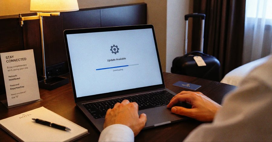 Hotel Wi-Fi as a Gateway for Malware
