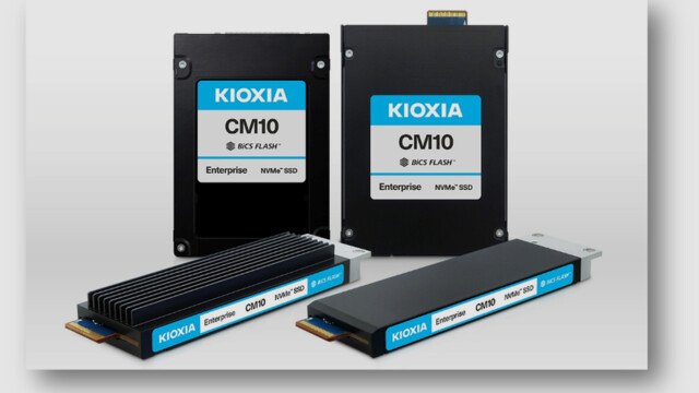 Kioxia Unveils New High-End SSDs with PCIe 6.0