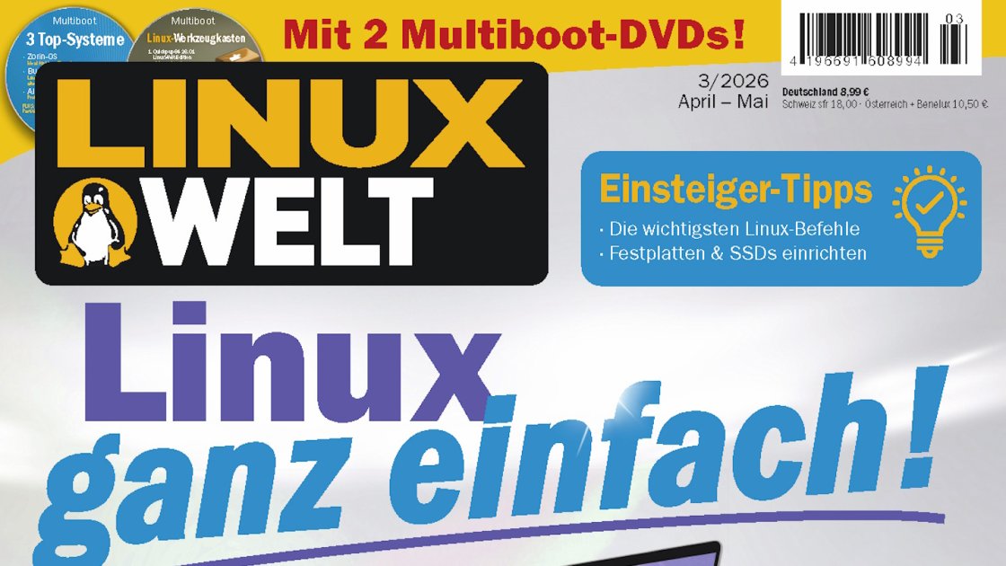 LinuxWelt 3/2026: Umstieg von Windows 10 auf Linux