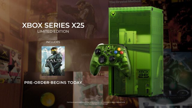 Microsoft feiert 25 Jahre Xbox mit Limited Edition