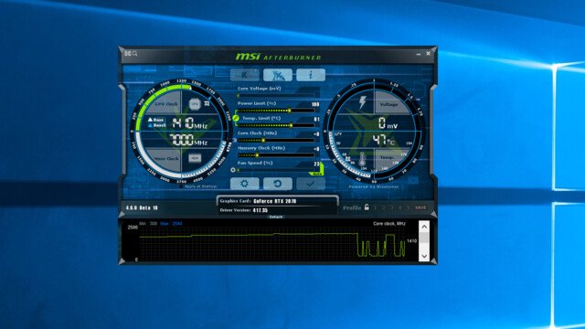 MSI Afterburner Introduces New Heatmap Feature