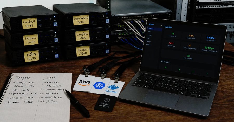 NadMesh Botnet Targets Exposed AI Services