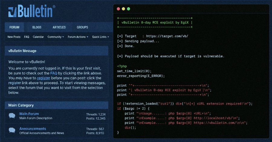 Public Exploit for vBulletin Security Vulnerability Released