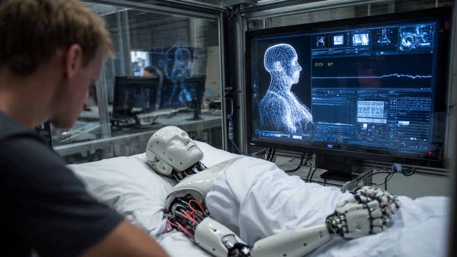 Roboter profitieren von Schlafphasen