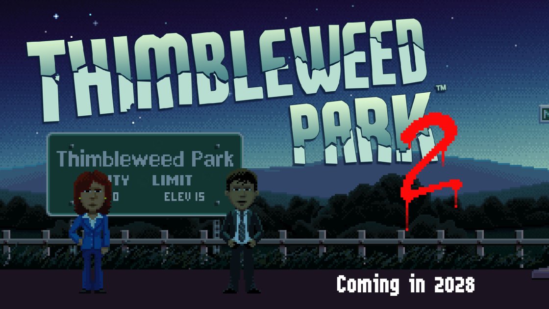 Ron Gilbert Announces Thimbleweed Park 2
