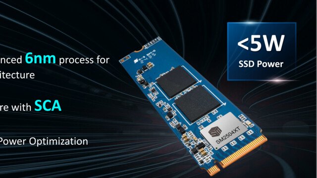 Silicon Motion präsentiert neuen SSD-Controller SM2524XT