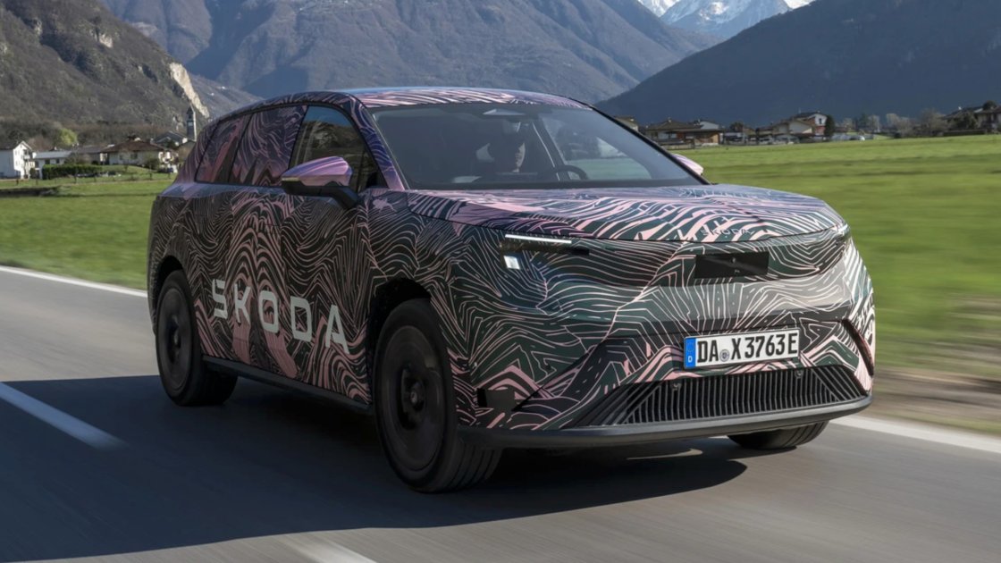 Skoda Unveils New Electric SUV Peaq