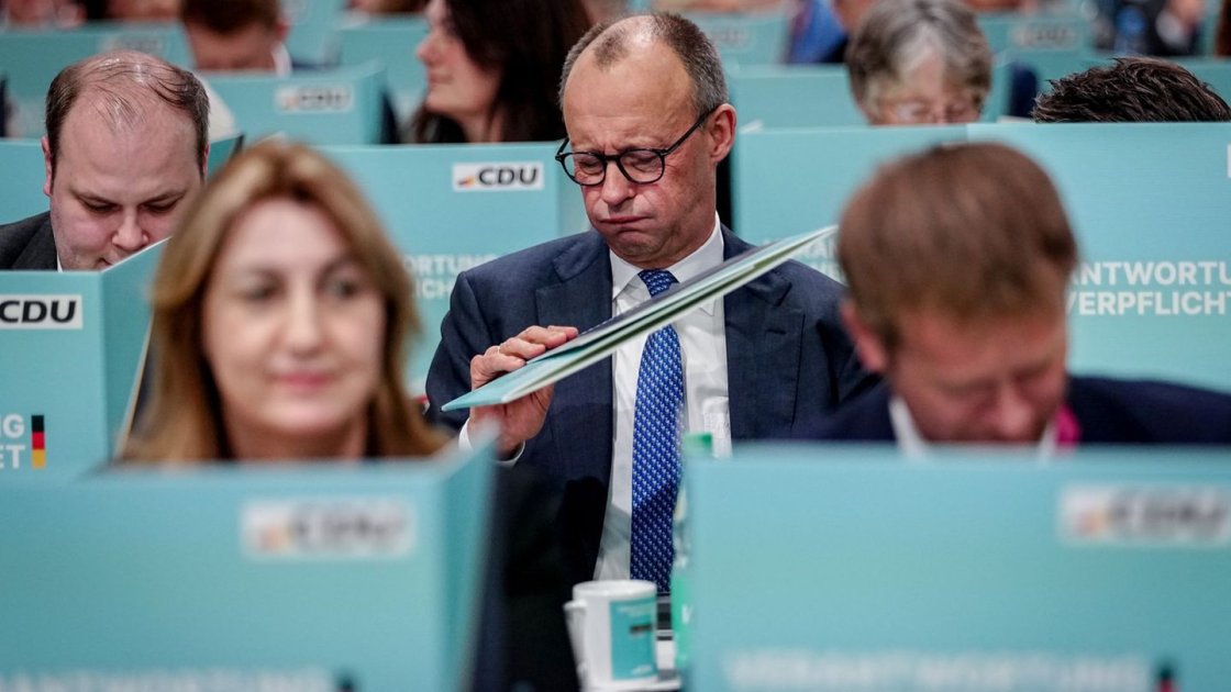 Technische Probleme beim CDU-Parteitag in Stuttgart