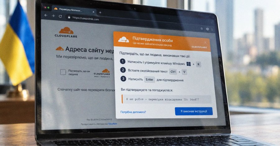 Ukrainian Websites Targeted by ClickFix Campaign