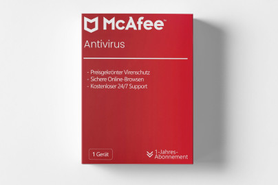 McAfee AntiVirus Protection 2024 - 1 Jahr/1 Gerät