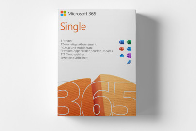 Microsoft 365 Single - 1-Jahres Abonnement